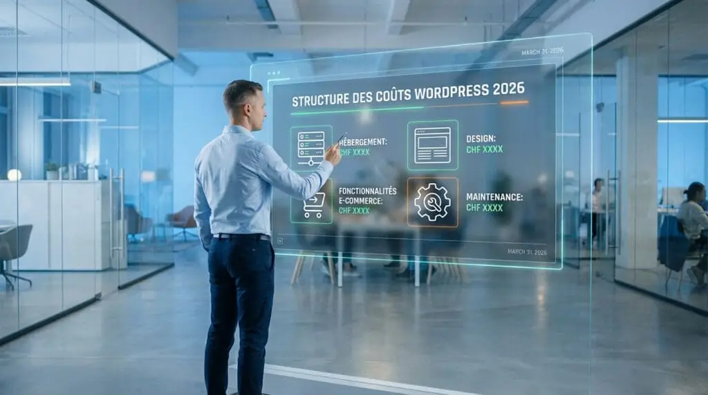 Prix site wordpress : guide des tarifs en Suisse 2026