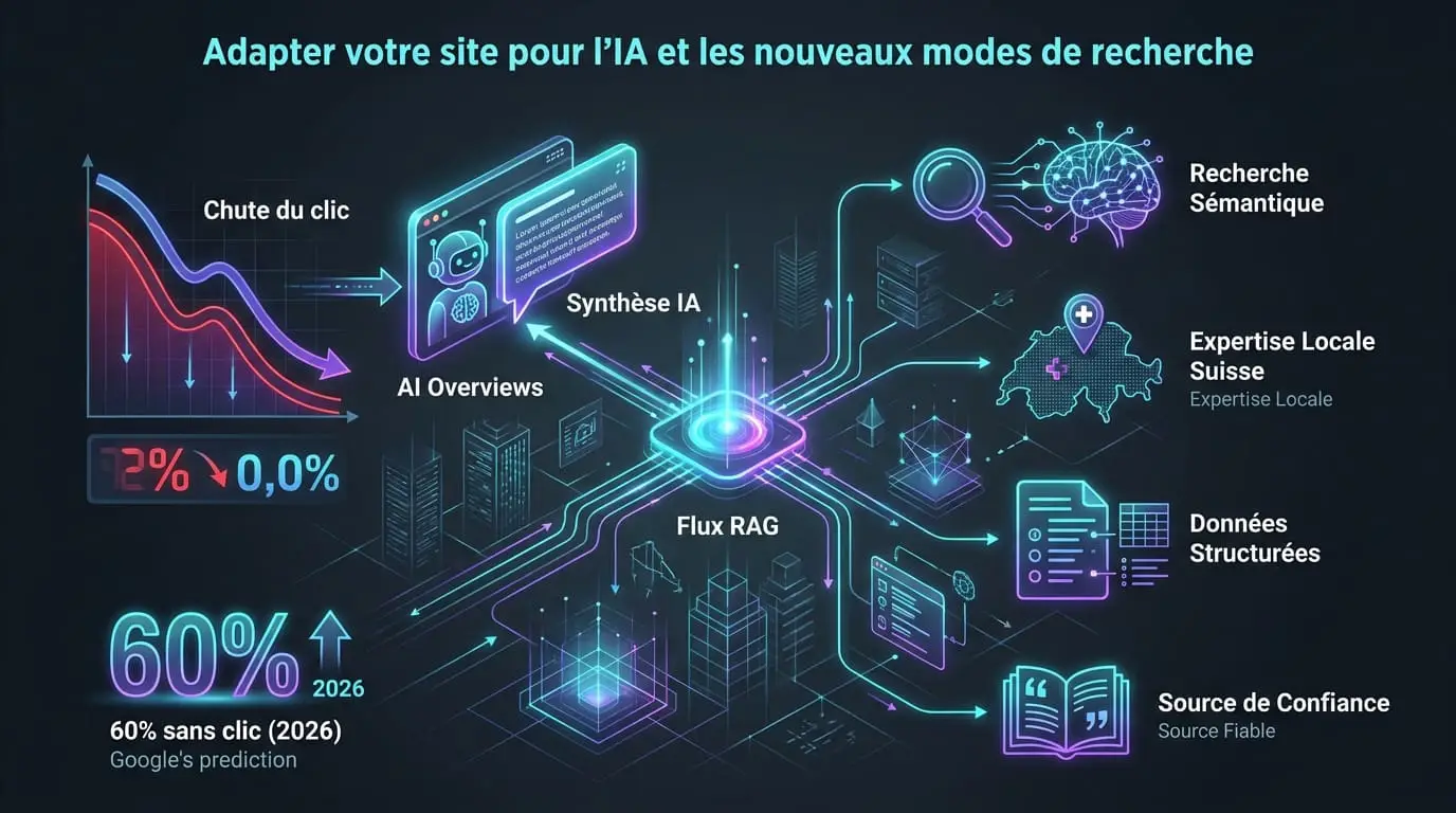 Stratégie d'optimisation d'un site web pour les moteurs de recherche par intelligence artificielle