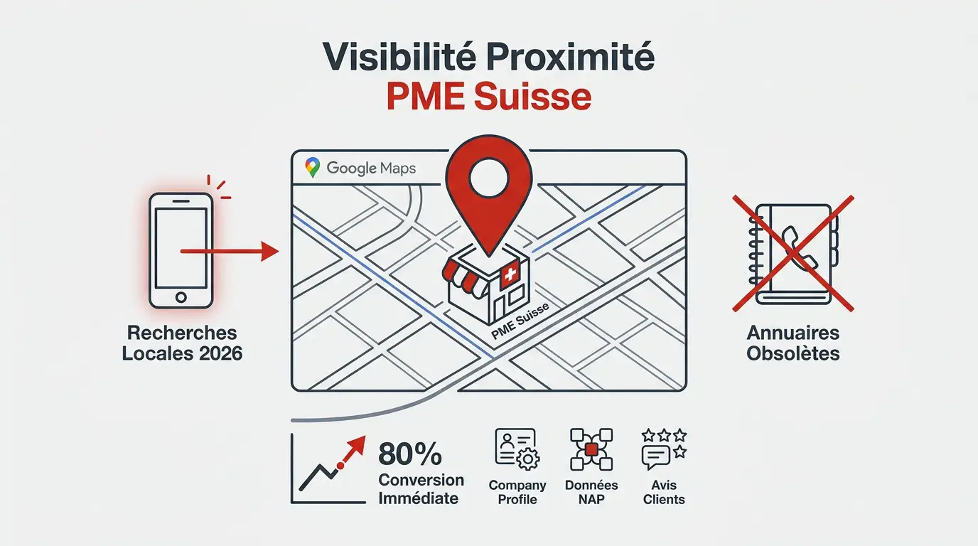 Visibilité locale pour PME en Suisse romande